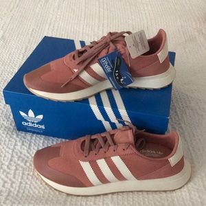 Adidas pink sneakers